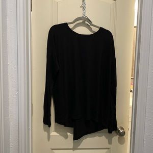 xersion XL Black workout shirt